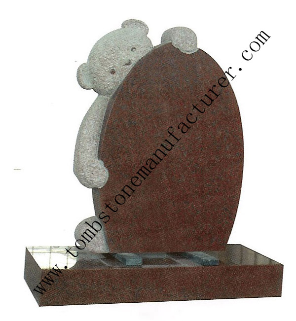 teddy bear headstone4